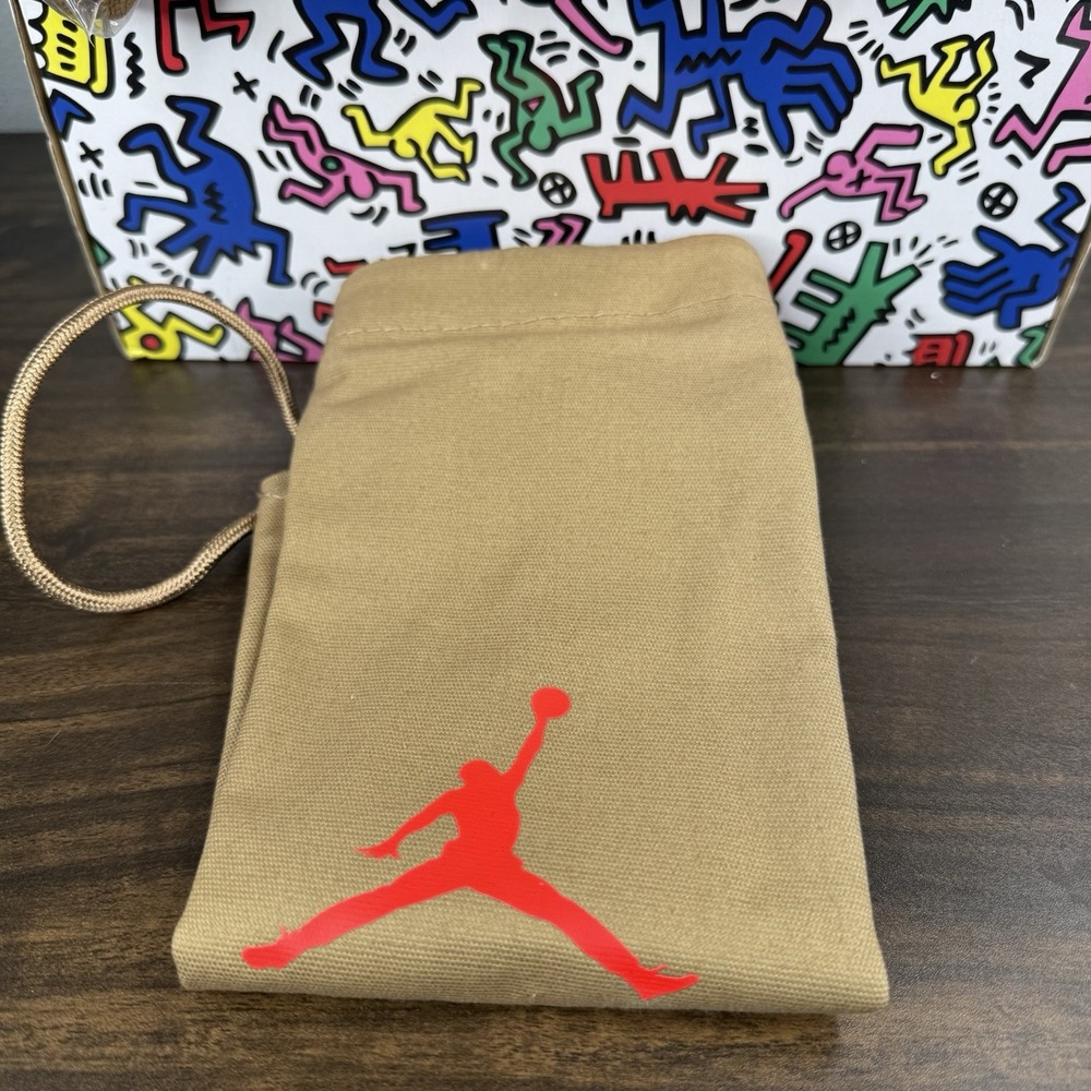 Travis Scott x Air Jordan 6 Retro PreSchool British Khaki DH0693-200 Size 11c - Picture 7 of 14